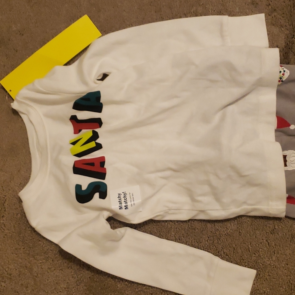 Black/Brown Santa Pajamas